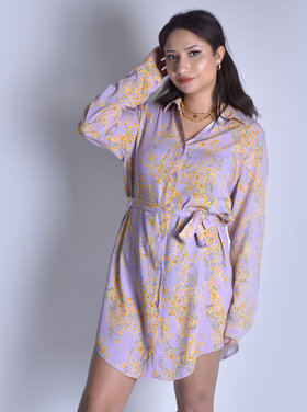 Jurk | Floral  62016 Lila