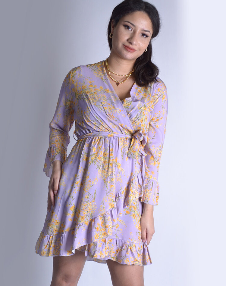 Dress |Floral Short 62017 Lilac