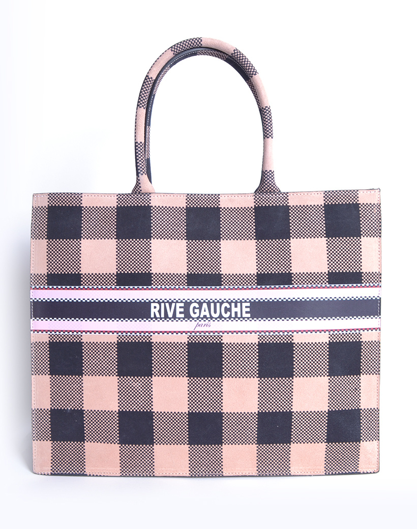 Nubuck handtas, foto 5 van 6
