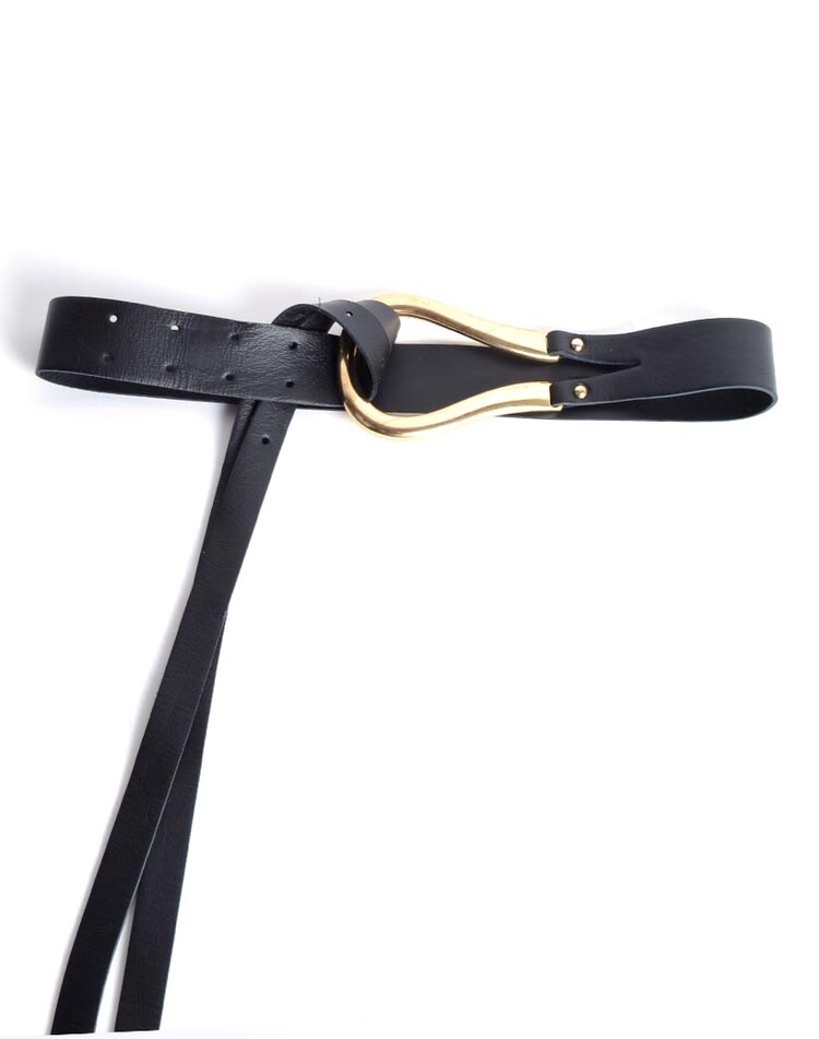 Riem Grote gouden gesp