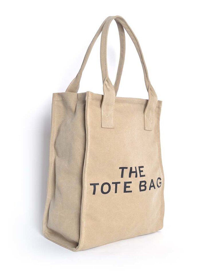 Canvas shopper  - TOTE BAG
