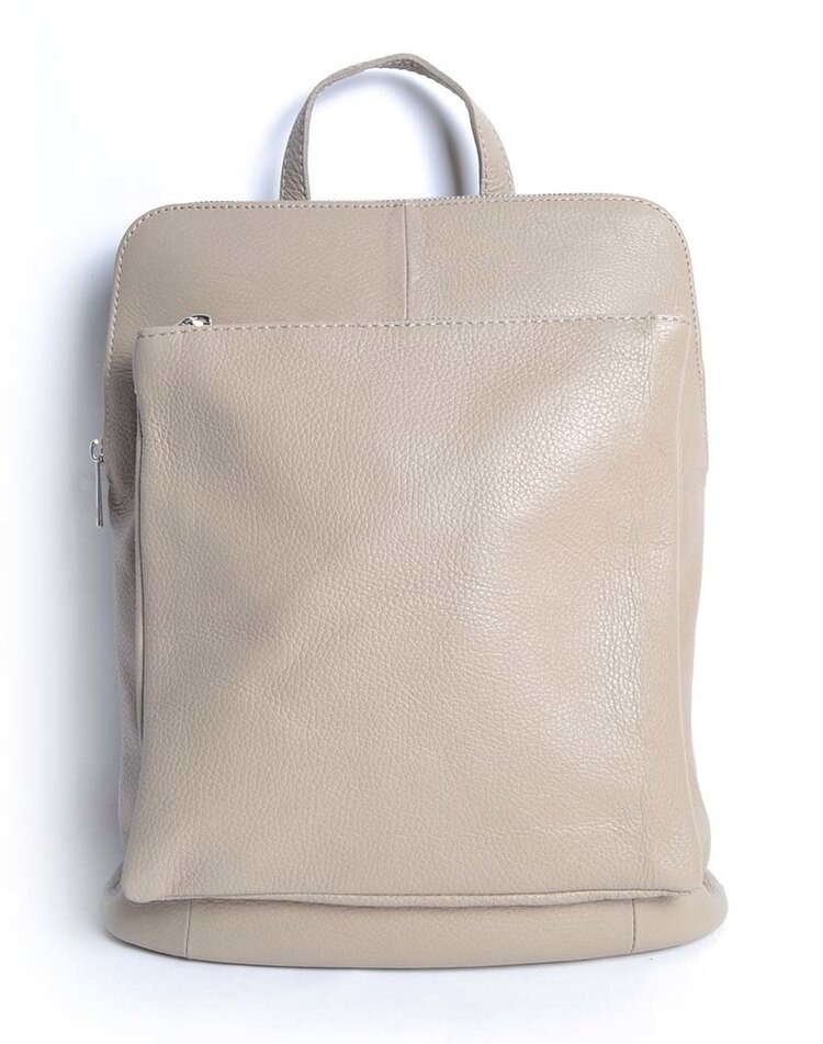 Leather shoulderbag backpack