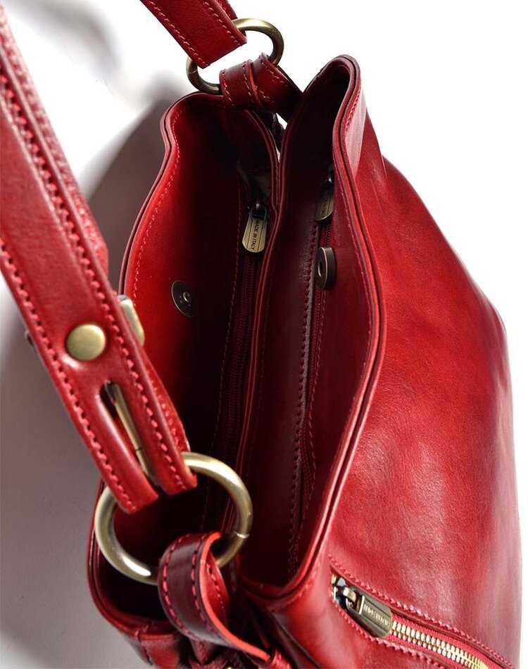 Lederen handtas  | 552710