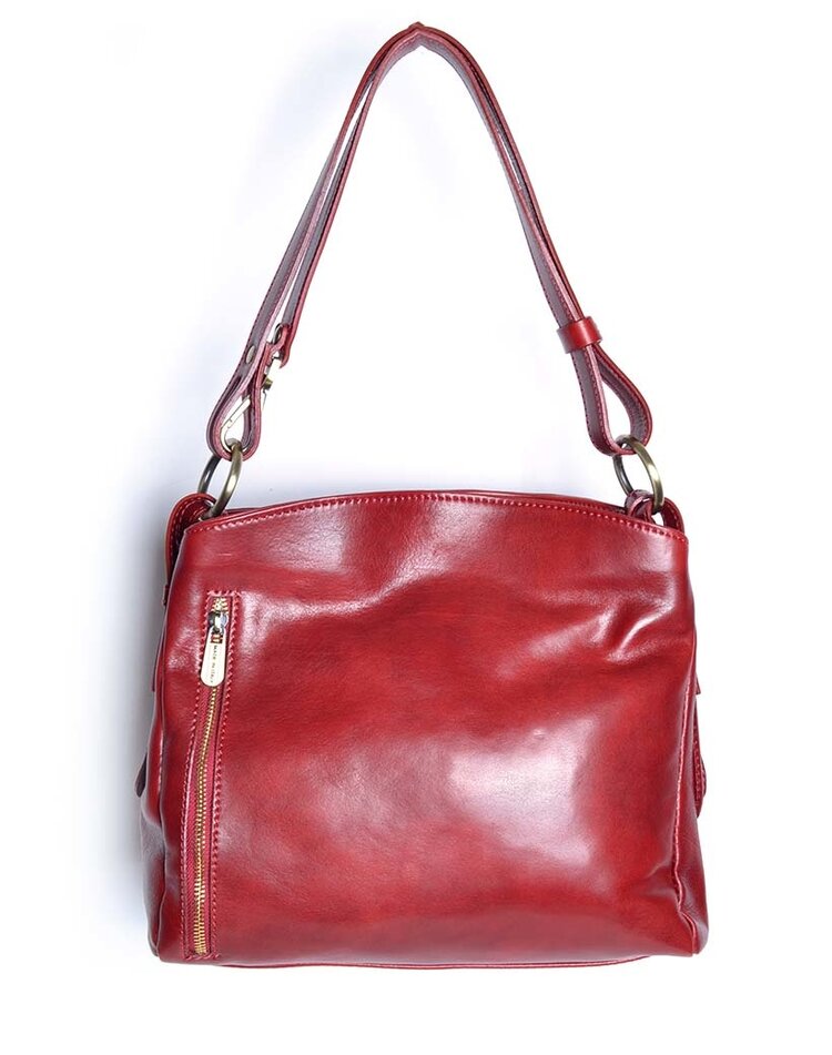 Leder-Handtasche | 552710