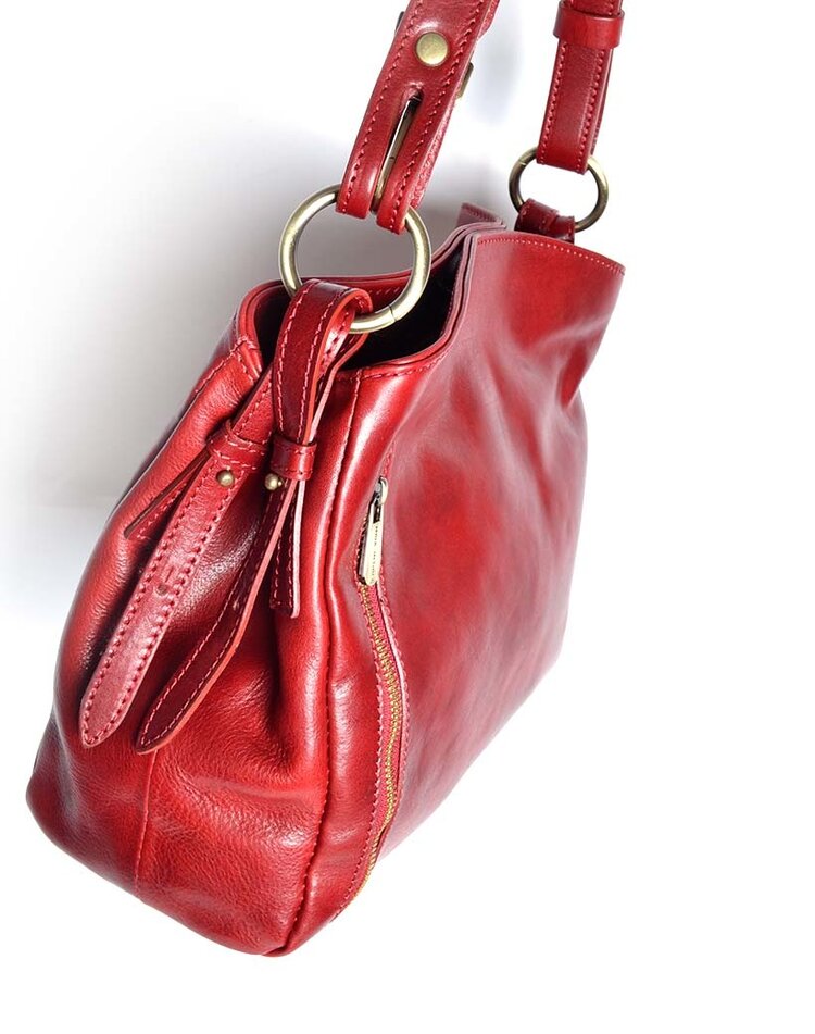 Leder-Handtasche | 552710