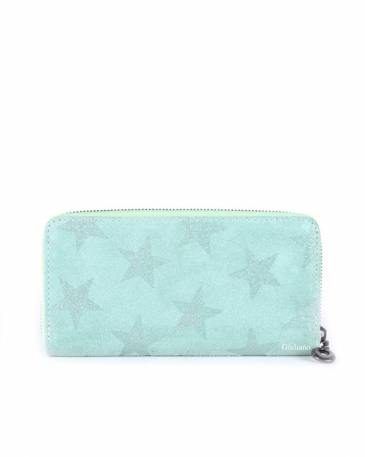 Suede wallet star