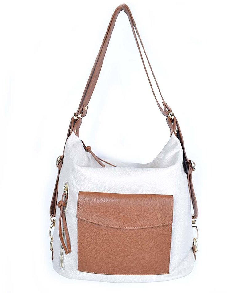 Leather handbag / backpack