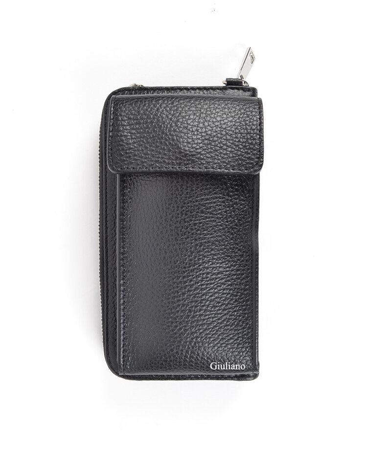 Leder-Geldbörse / Handytasche