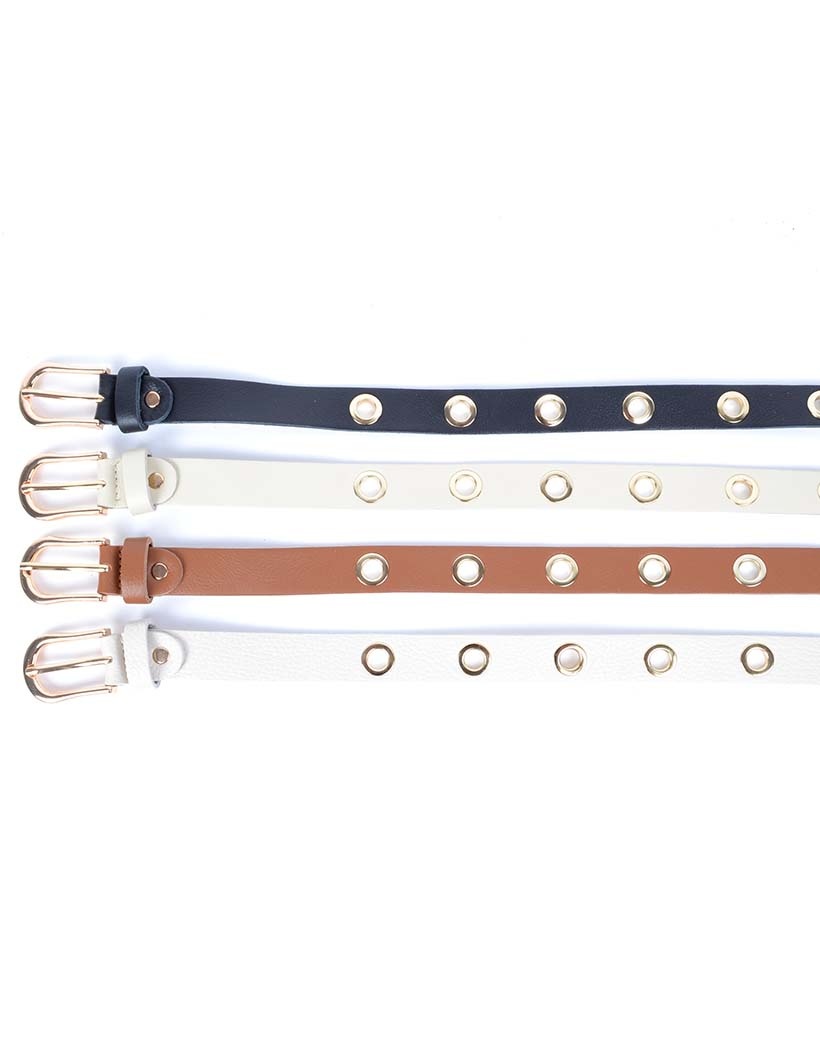 Riem - Metalen gaatjes leer