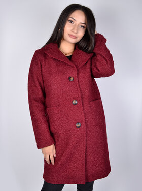 Mantel | 62099 Bordeaux rood