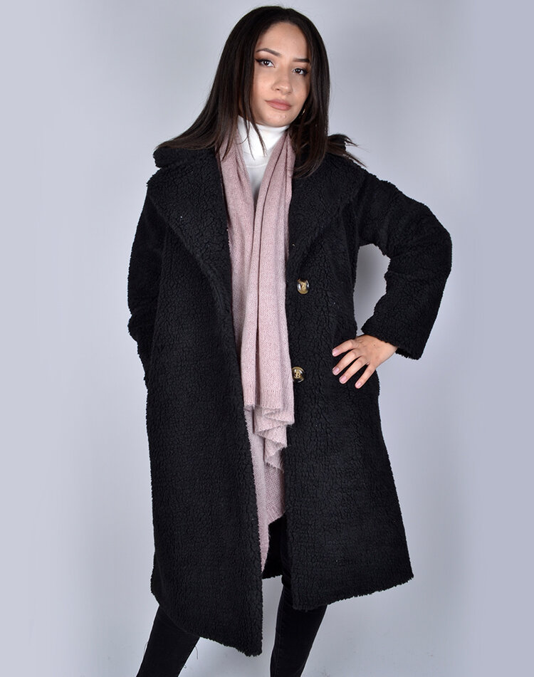 Teddy coat | 61066 Black