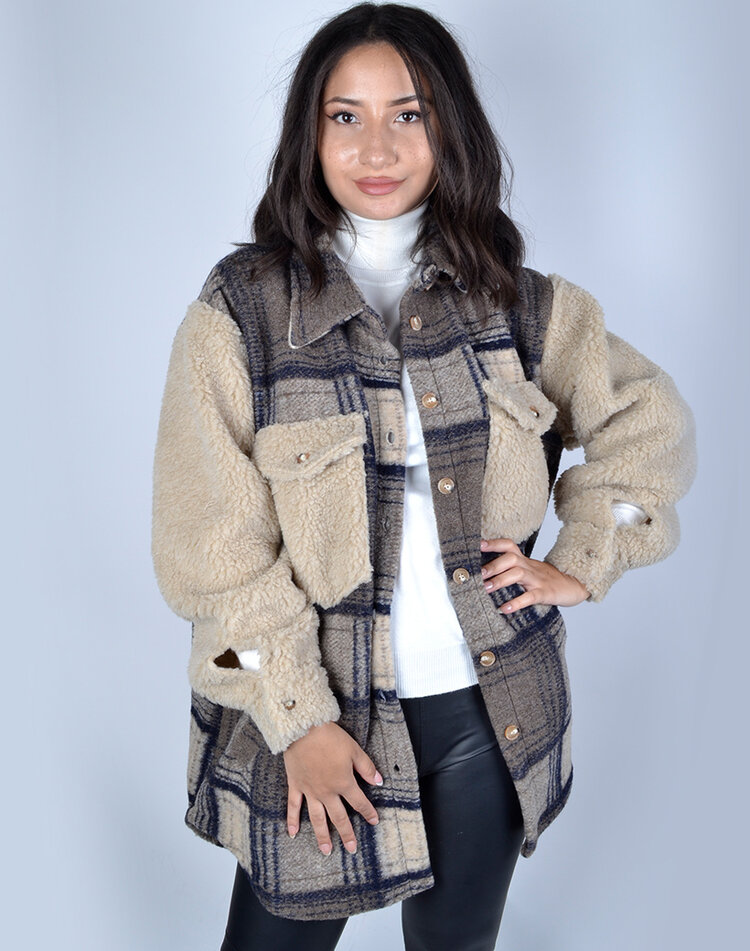 Teddy jas |  62108 Taupe