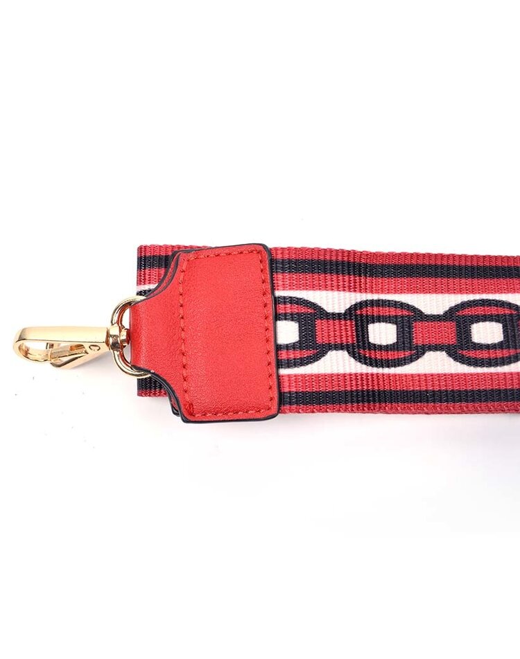 Shoulderstrap with artificial leather