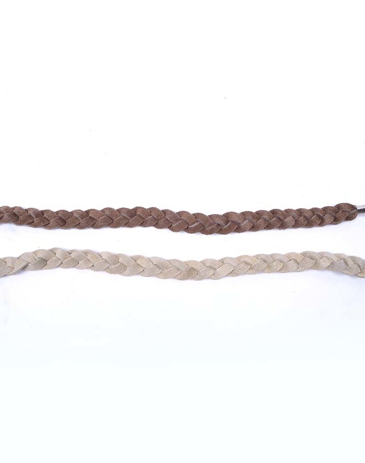 Belt -braided Suède