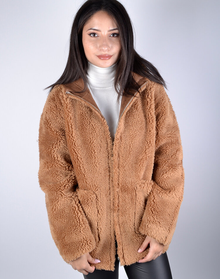 Teddy jas |  62125 2-side camel