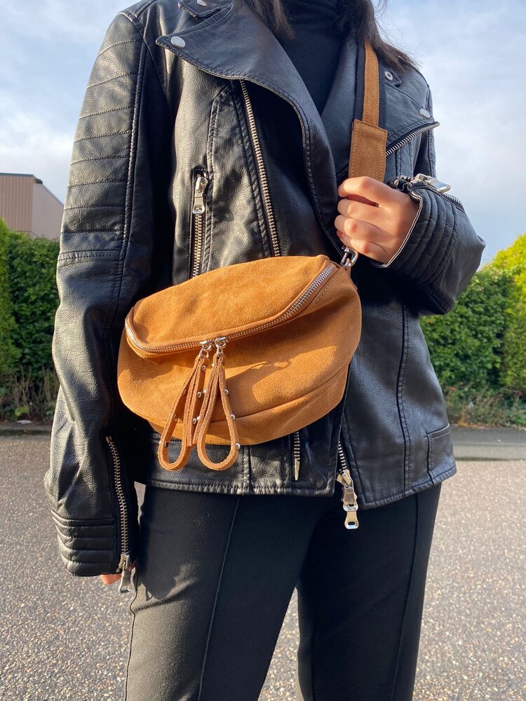 Wildleder-Gürteltasche | 900179