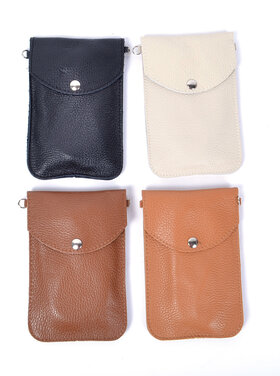 Leather shoulderbag | Long  1 compartment | 552073