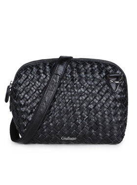 Leather shouderbag | Braided