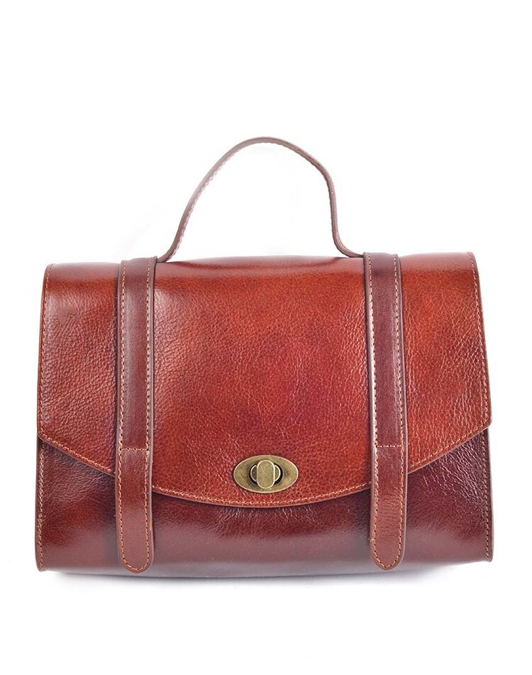 Lederen handtas | Klassiek  | 552755