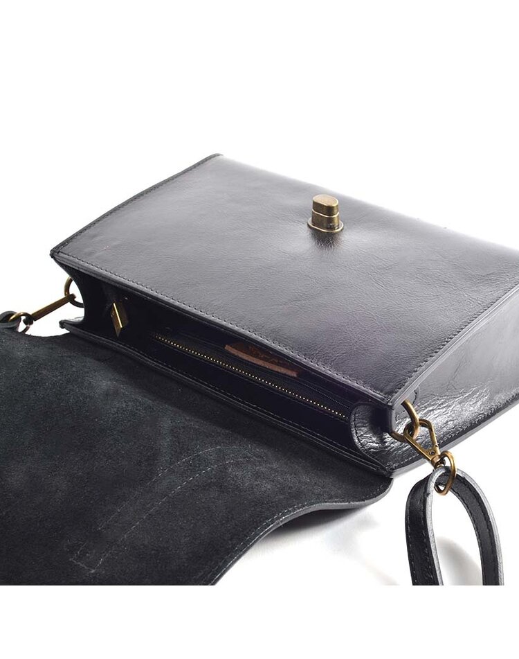 Lederen handtas | Klassiek  | 552755