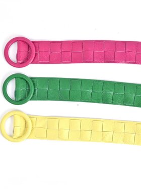Ledergürtel 800016 Geflochten