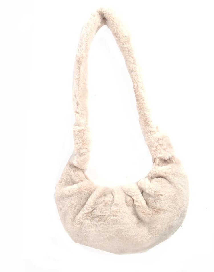 Shoulderbag faux fur