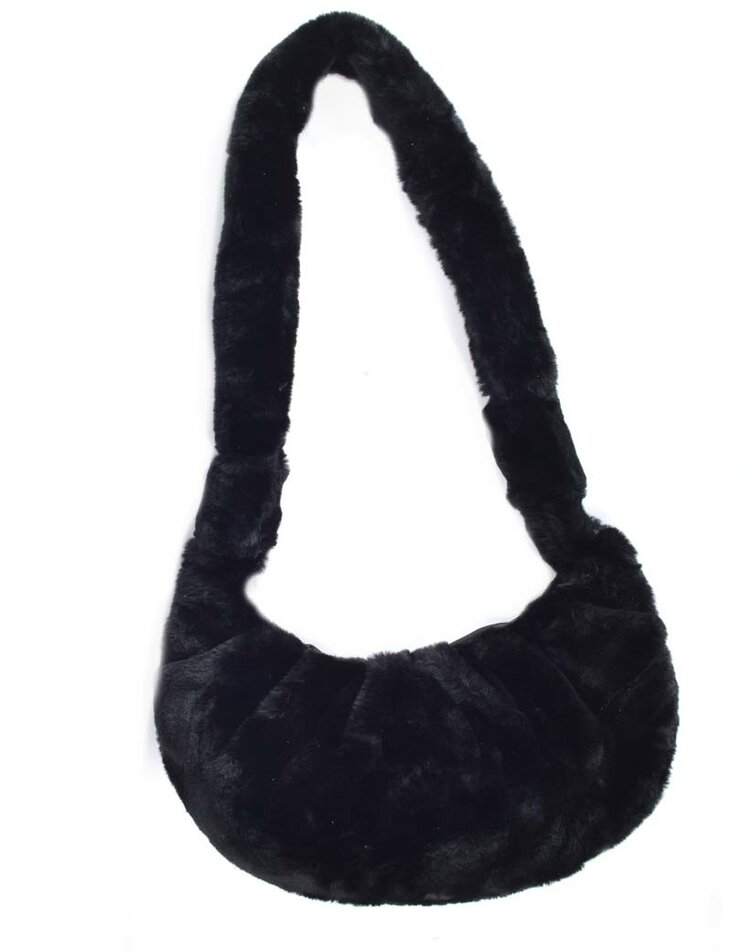 Shoulderbag faux fur