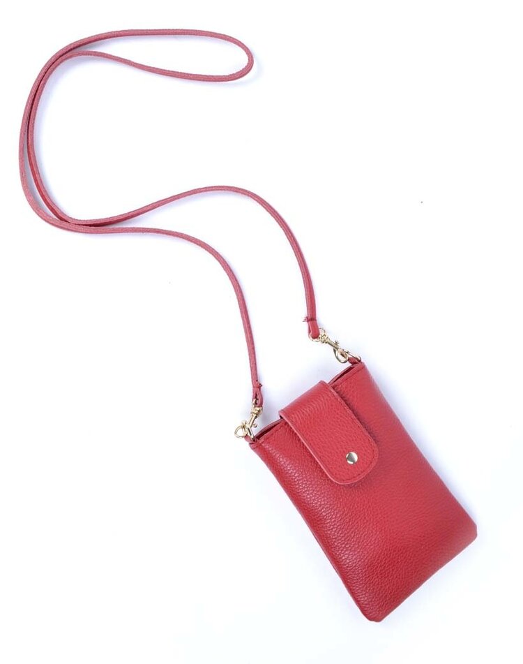 Leather phonebag
