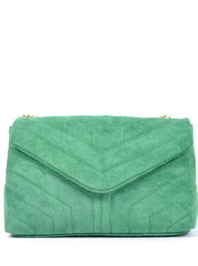 Suede shoulderbag | Stitching