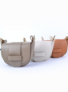 Leder-Schultertasche