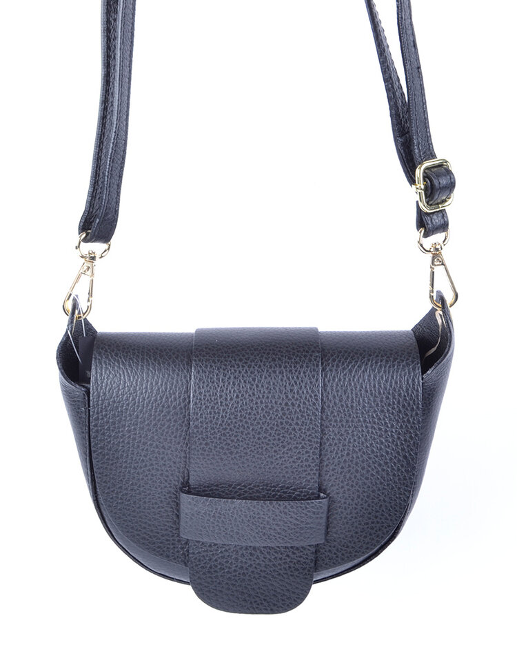 Leder-Schultertasche
