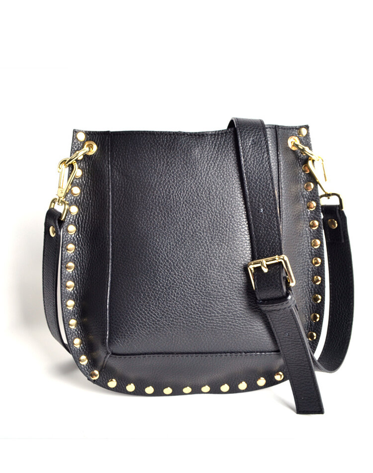 Lederen schoudertas | 900130