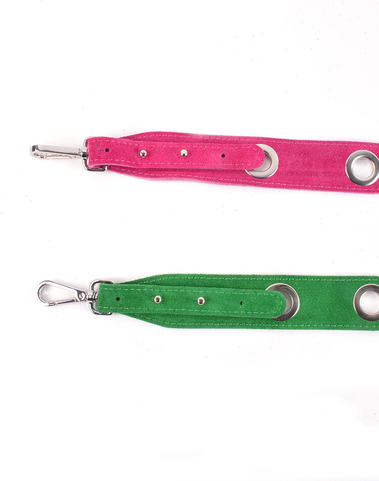 Bagstraps | suède silver