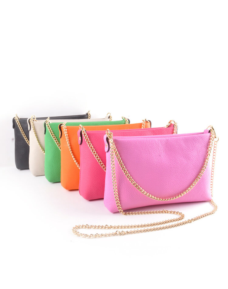 Leather shoulderbag | 552786