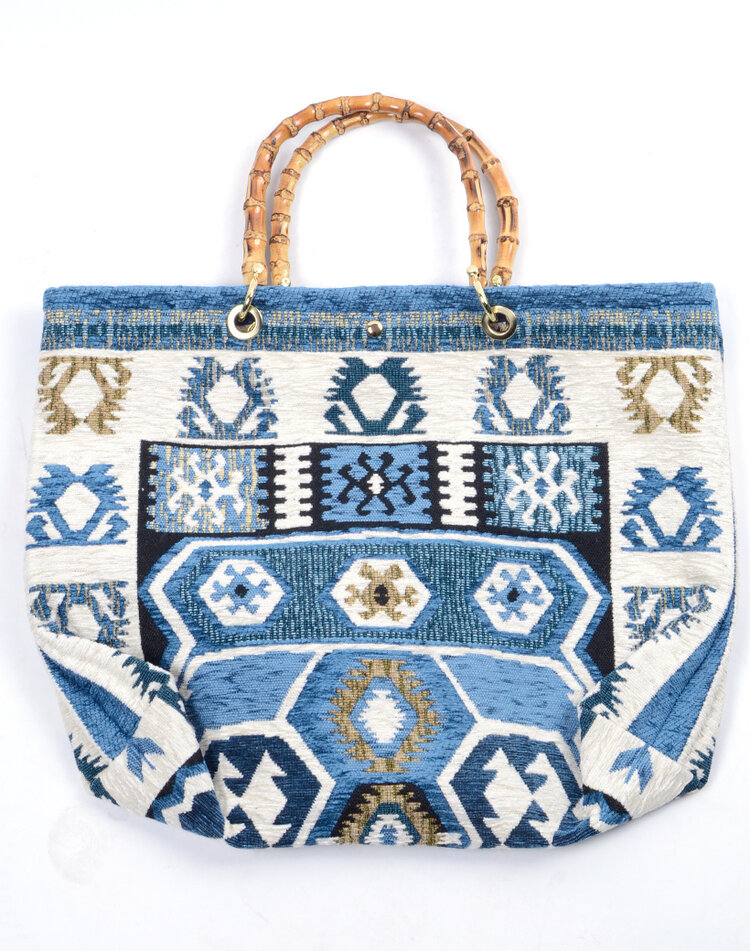 Teppich-Shopper Bambus
