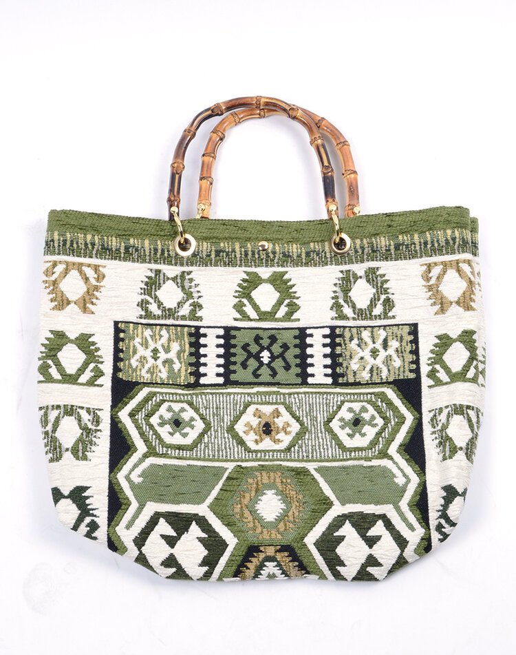 Teppich-Shopper Bambus