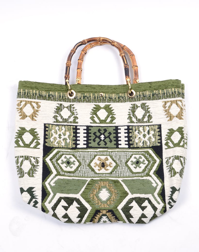 Tapijt shopper bamboe, foto 4 van 5