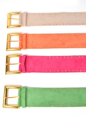 Belt with studs