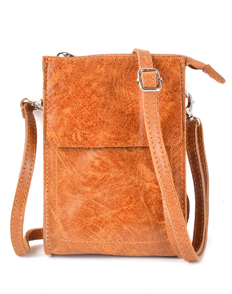 Leahter shoulderbag  | Vintage look