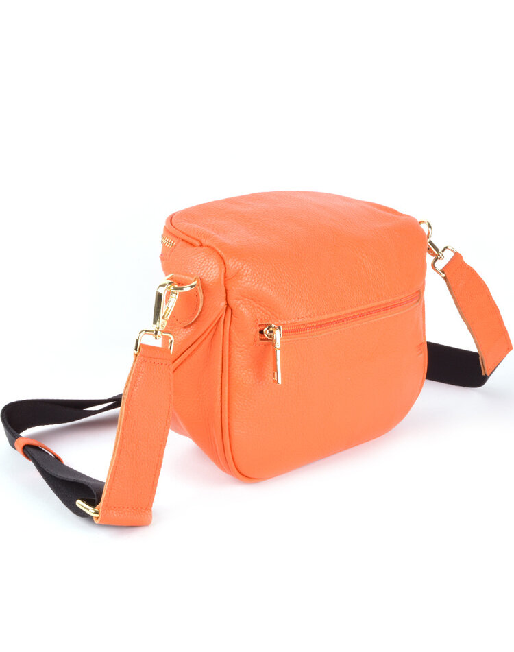 Leder-Schultertasche