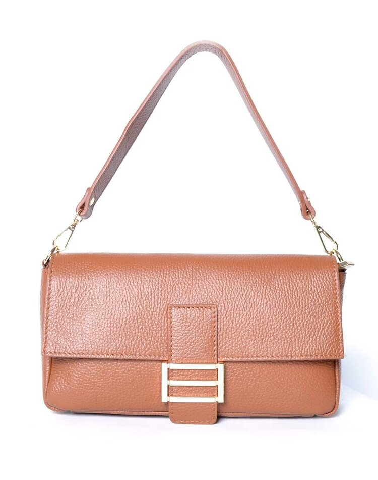 Lederen schoudertas | 900156