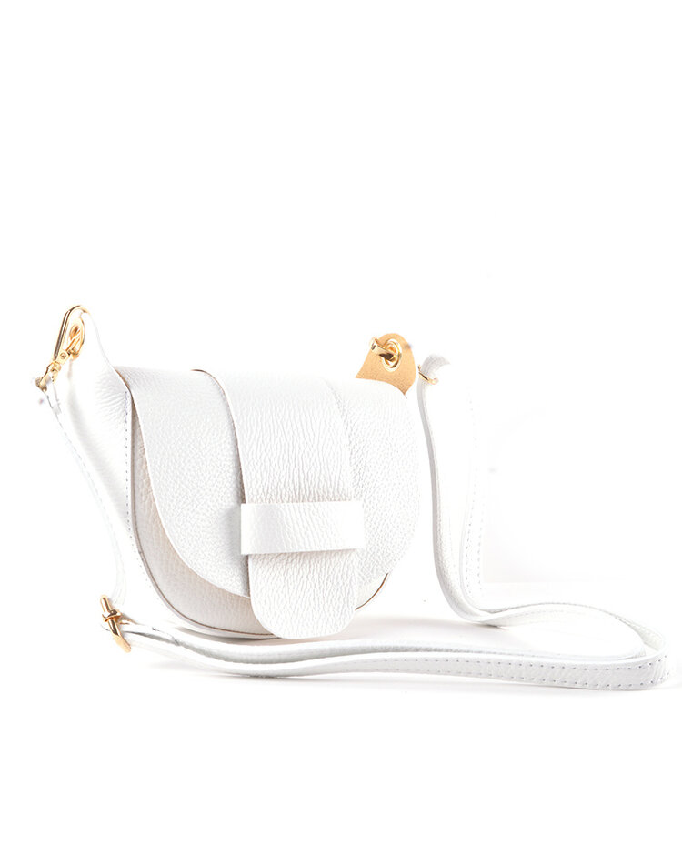 Leder-Schultertasche