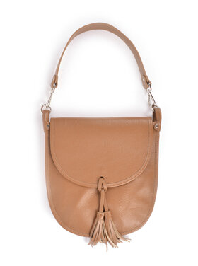 Leder-Schultertasche