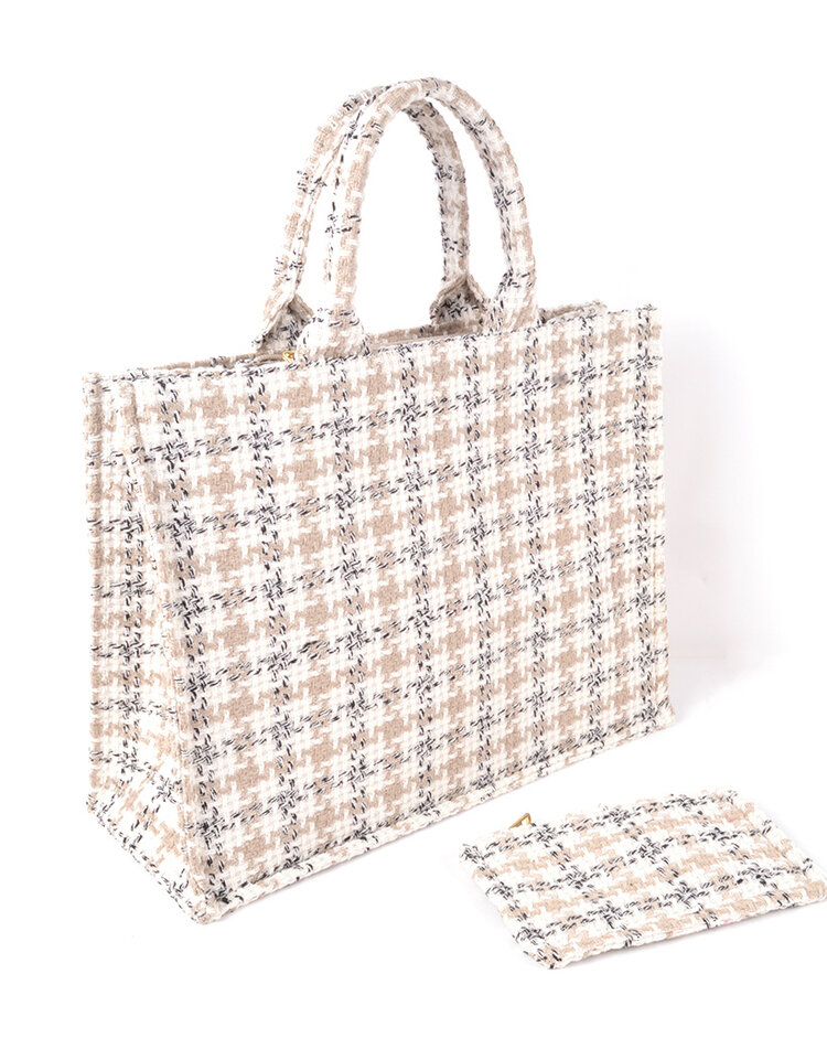 Handbag  Fabric Blocked | 900173