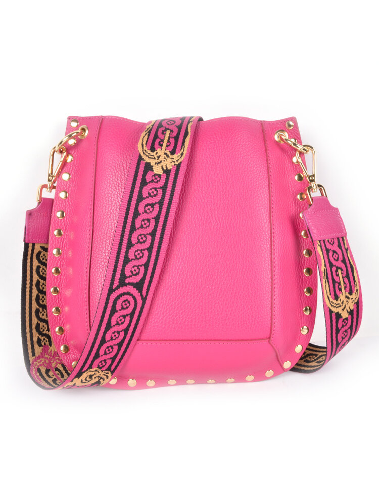 Lederen schoudertas | 900130