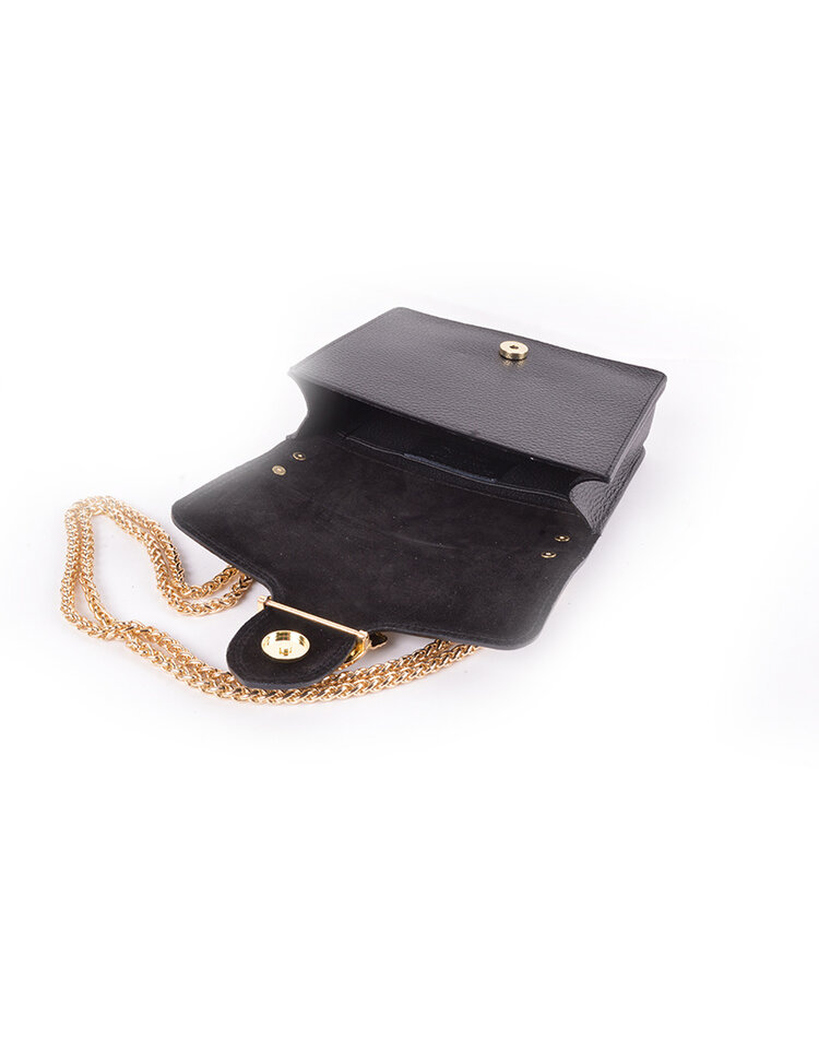 Leder-Schultertasche Vögel | 552827
