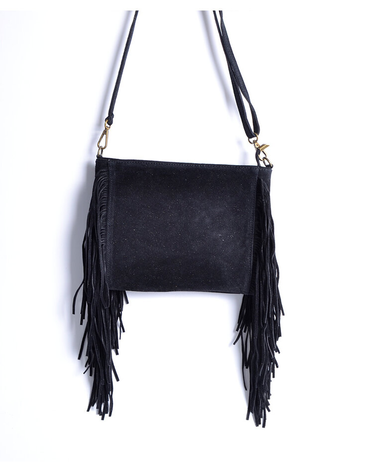 Suède shoulderbag