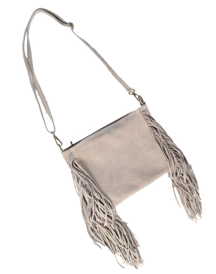 Suède shoulderbag