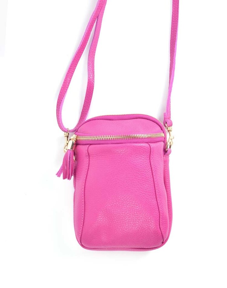 Lederen schoudertas | 552691