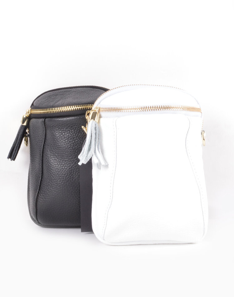 Leather shoulderbag | 552691
